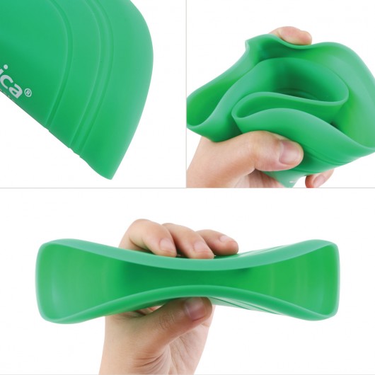 Silicone Frisbees green